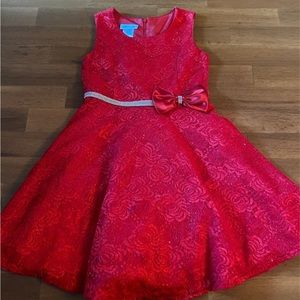 Bonnie red sparkly dress size 10